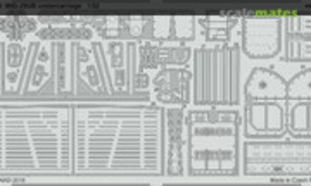 1:32 MiG-29UB undercarriage (Eduard 32425)