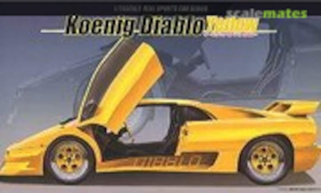 1:24 Koenig Diablo Yellow (Fujimi 12174)