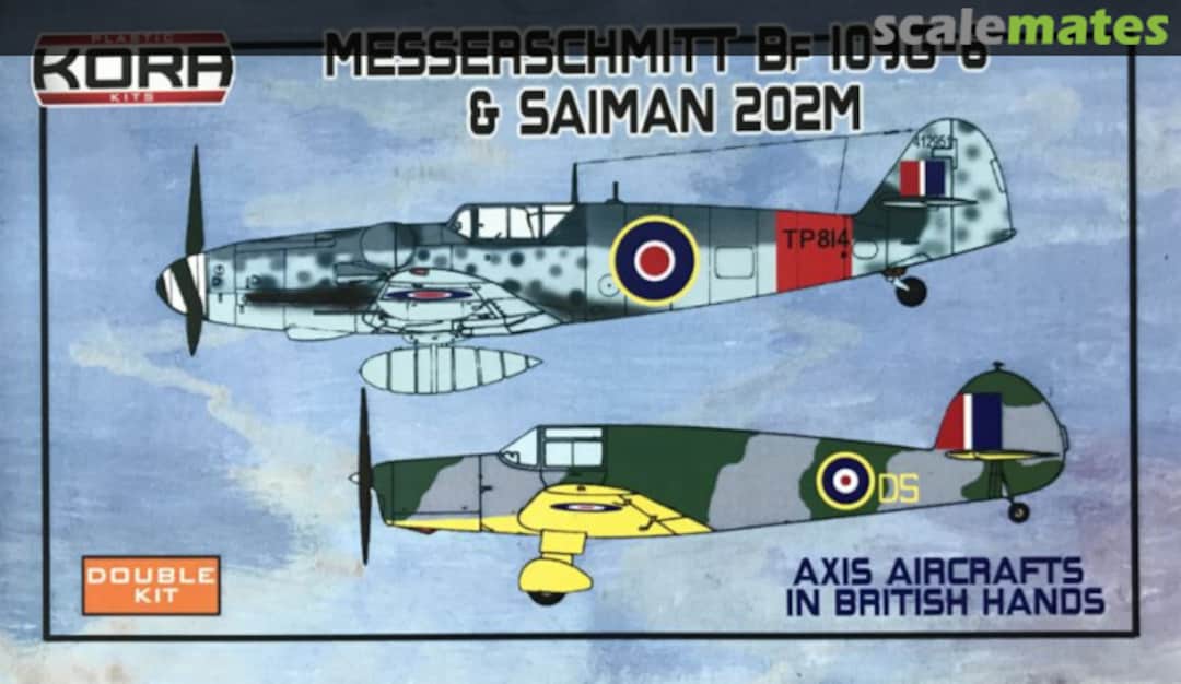Boxart Messerschmitt Bf 109G-6 & Saiman 202M KPK72095 Kora Models Boxart Messerschmitt Bf 109G-6 & Saiman 202M KPK72095 Kora Models