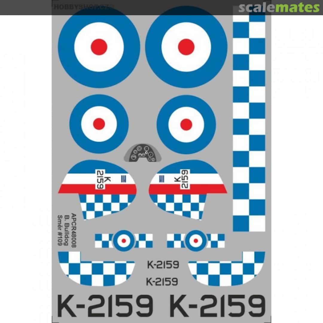 Boxart Bristol Bulldog APCR48008 APC Decals Boxart Bristol Bulldog APCR48008 APC Decals