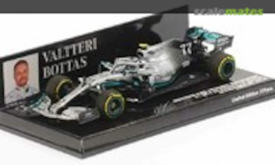 1:43 Mercedes AMG Petronas Formula One Team F1 W10 EQ Power 77 Valtteri Bottas 2019 (Minichamps 410190077)