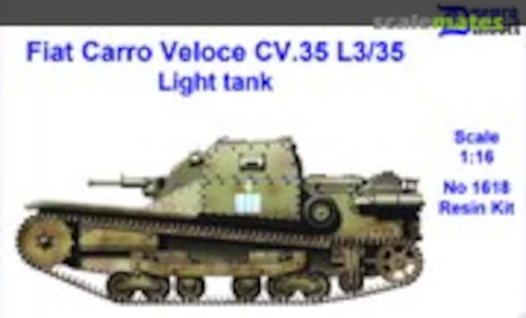 Fiat Carro Veloce CV.35 L3/35 Light Tank (Dnepro Model 1618)