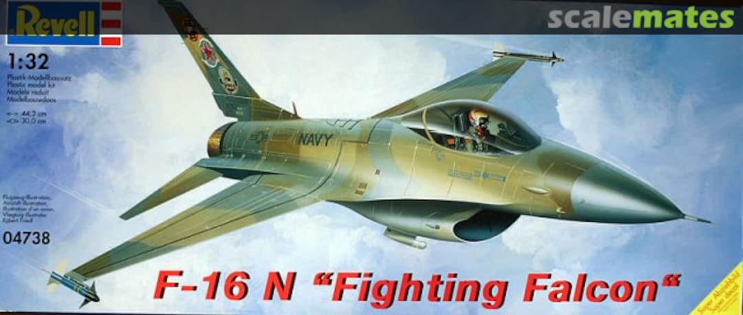 Boxart F-16 N "Fighting Falcon" 04738 Revell Boxart F-16 N "Fighting Falcon" 04738 Revell