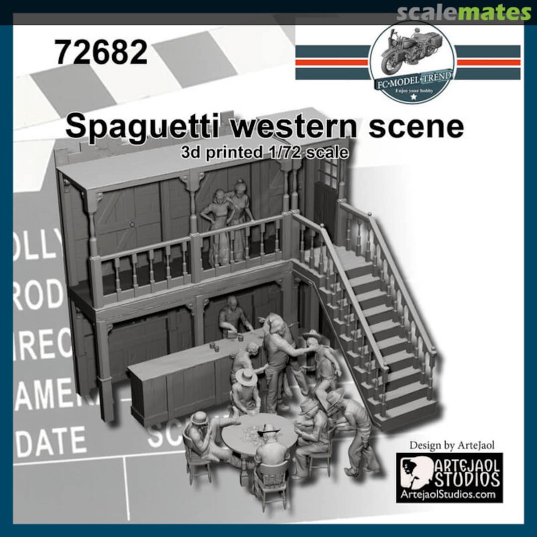 Boxart Spaghetti Western Scene (3D-Printed) 72682 FC Model Trend Boxart Spaghetti Western Scene (3D-Printed) 72682 FC Model Trend