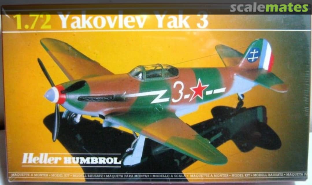Boxart Yakovlev Yak 3 80250 Heller Humbrol Boxart Yakovlev Yak 3 80250 Heller Humbrol