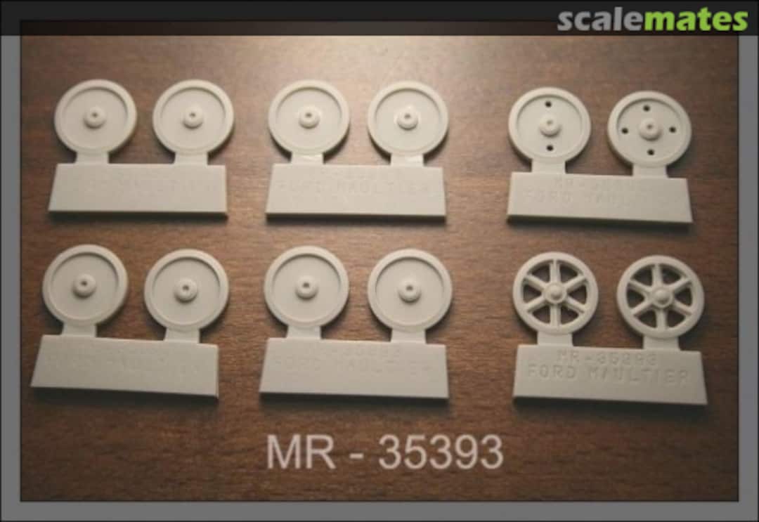 Boxart Ford Maultier Wheels (ICM) early type without holes MR-35393 MR Modellbau Boxart Ford Maultier Wheels (ICM) early type without holes MR-35393 MR Modellbau