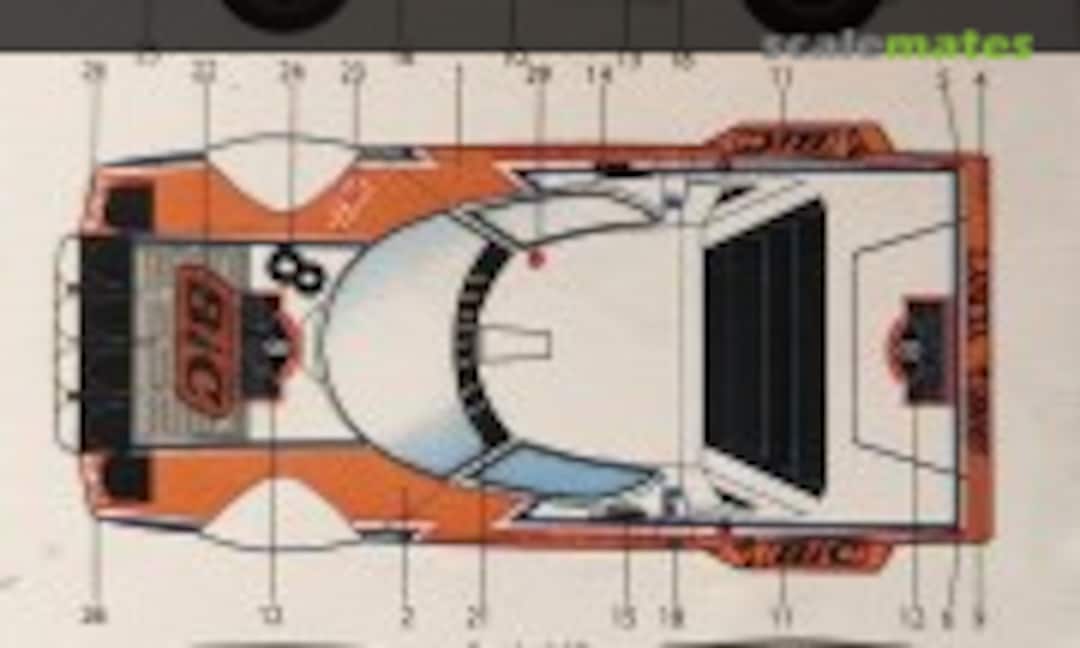 1:24 Lancia Stratos HF BIC #8 (Studio27 ST27-DC1122)