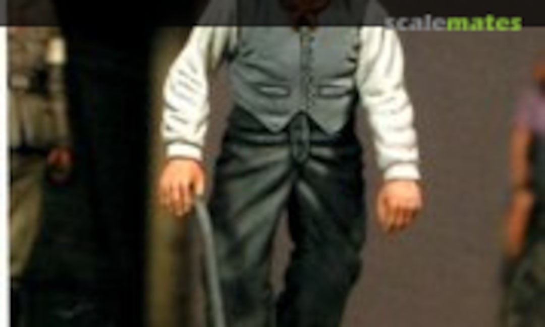 1:35 Civilian man with cane (Custom Dioramics CD 4022) CD 4022