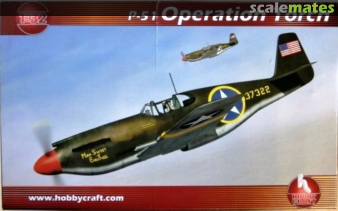 Boxart P-51 'Operation Torch' HC1711 Hobbycraft Boxart P-51 'Operation Torch' HC1711 Hobbycraft