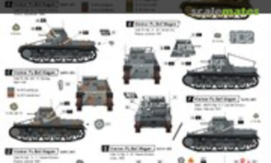 1:72 Befehlspanzer # 1 (Star Decals 72-A1003) 72-A1003