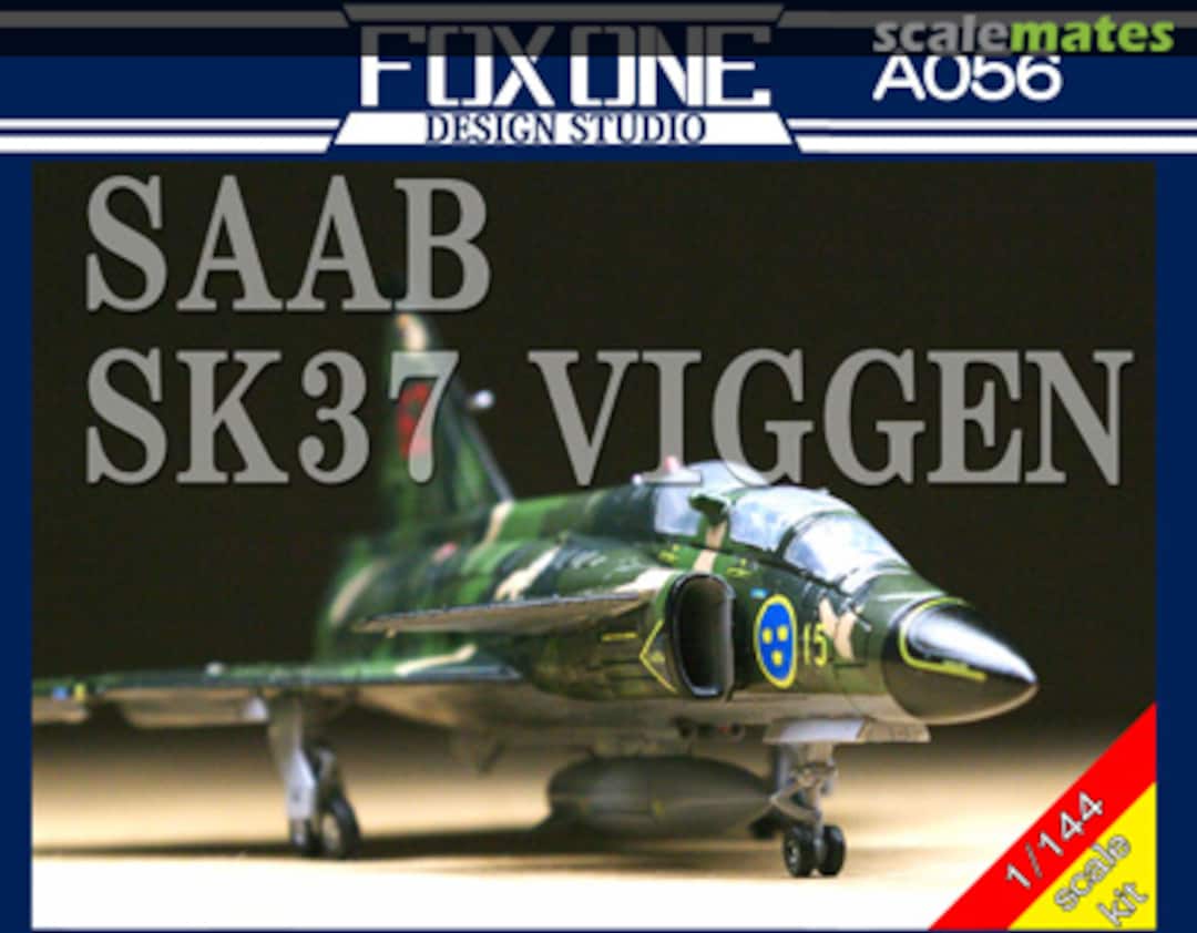 Boxart Saab SK37 Viggen A056 FoxOne Design Studio Boxart Saab SK37 Viggen A056 FoxOne Design Studio