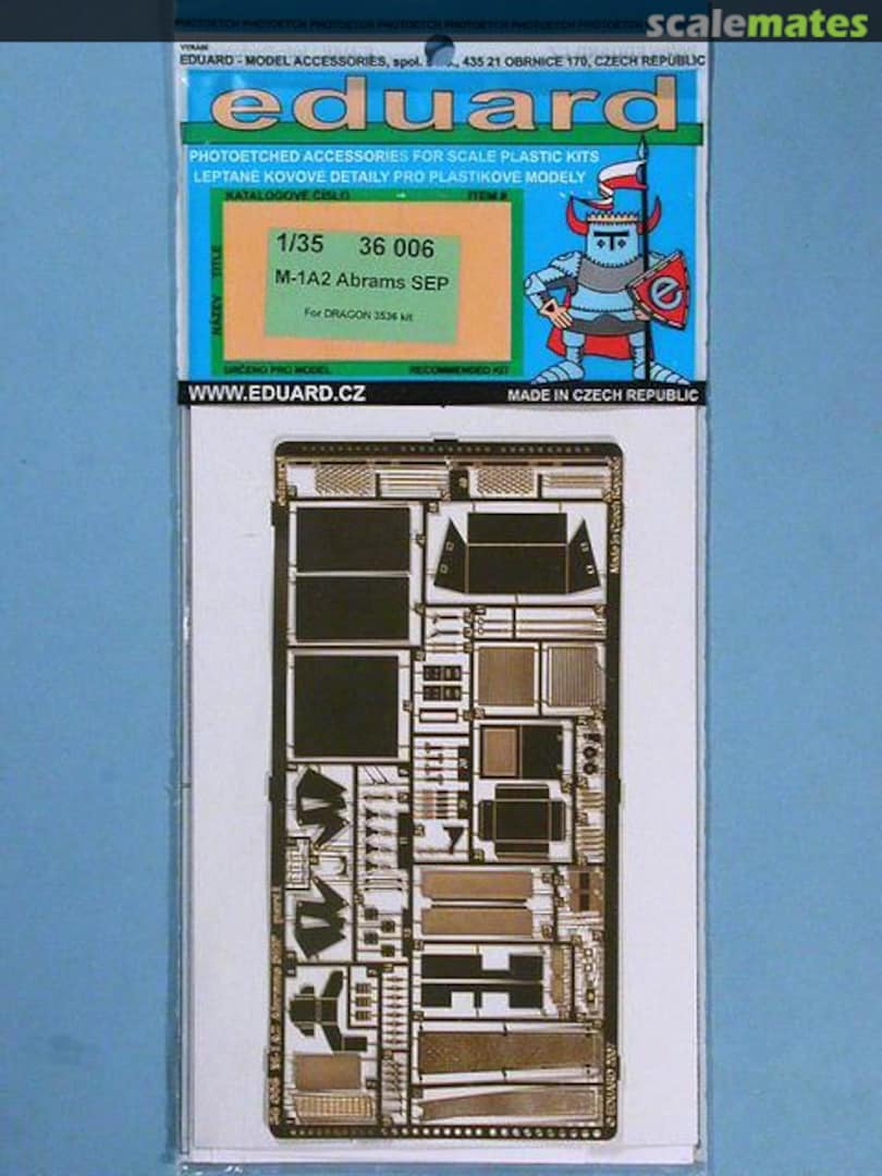 Boxart M1A2 Abrams SEP 36006 Eduard Boxart M1A2 Abrams SEP 36006 Eduard