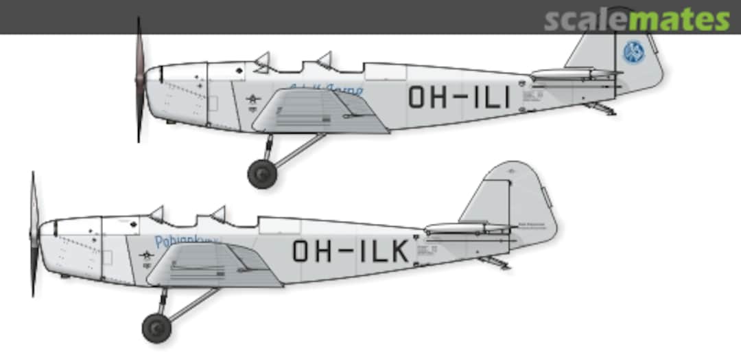 Boxart Klemm Kl 25d VIIr ARC72-086 Arctic Decals Boxart Klemm Kl 25d VIIr ARC72-086 Arctic Decals