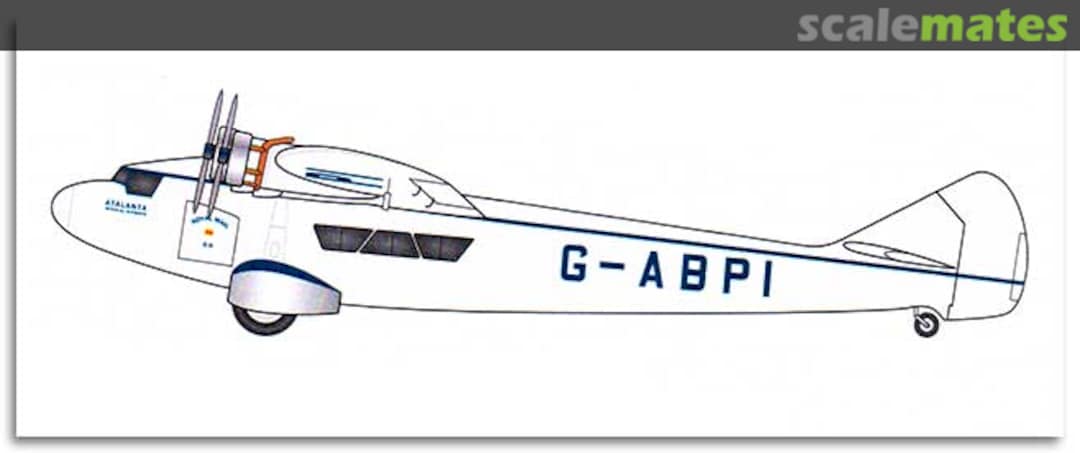 Boxart Armstrong Whitworth Atalanta YO-7R Welsh Models Boxart Armstrong Whitworth Atalanta YO-7R Welsh Models