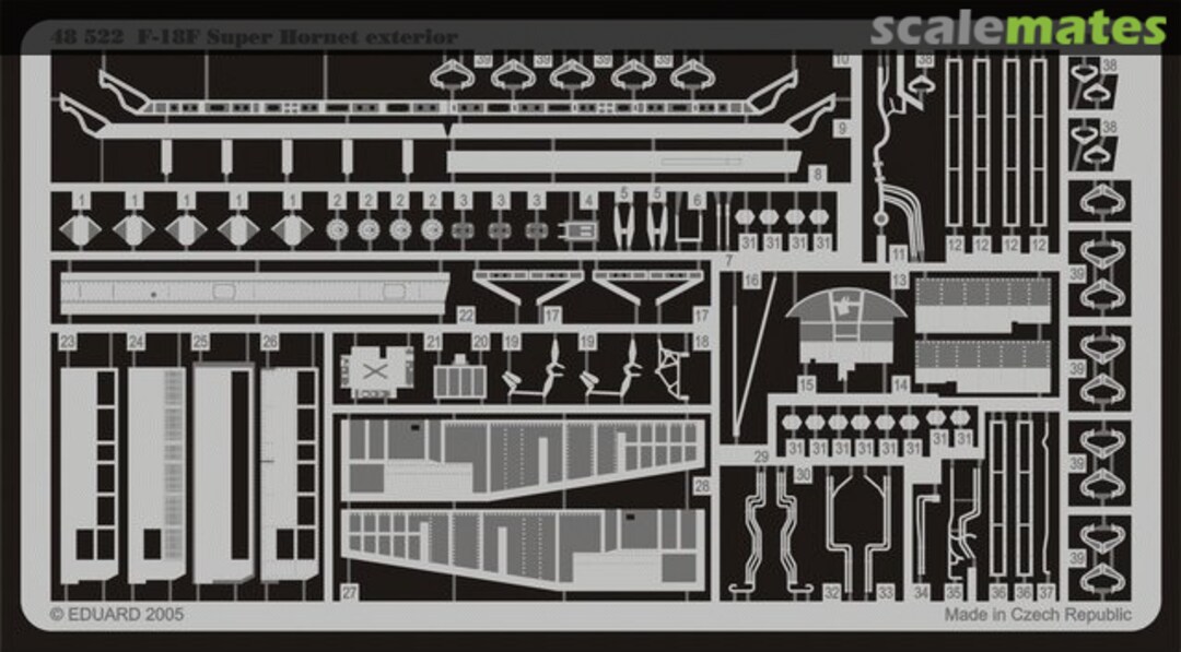 Boxart F/A-18F Exterior 48522 Eduard Boxart F/A-18F Exterior 48522 Eduard