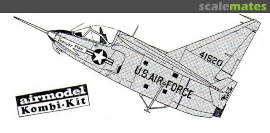 Boxart Ryan X-13 AM-095 Airmodel Boxart Ryan X-13 AM-095 Airmodel