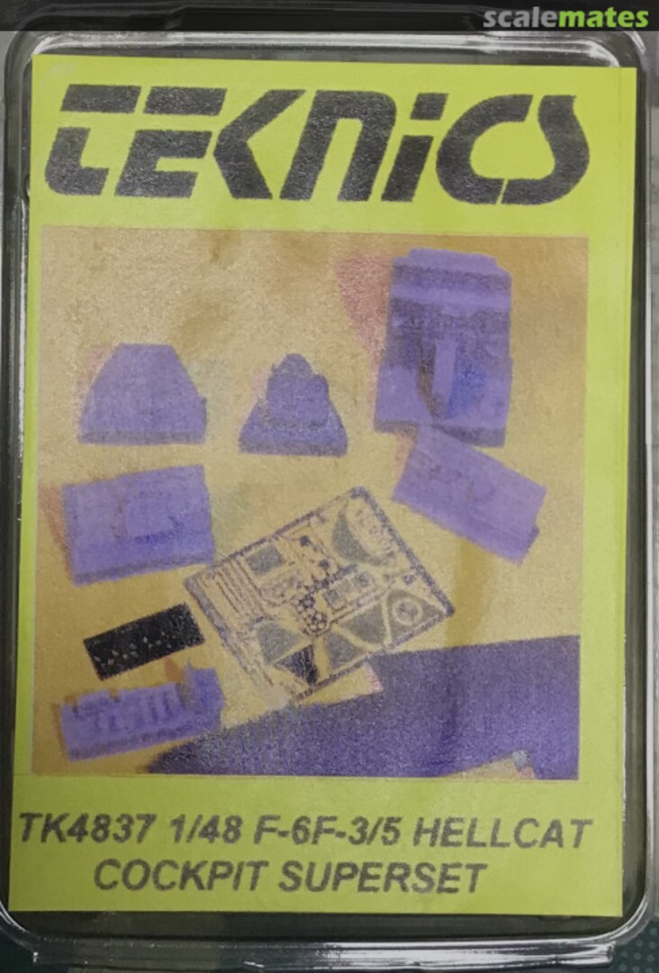Boxart F6F-3/5 Hellcat Cockpit Superset TK4837 Teknics Boxart F6F-3/5 Hellcat Cockpit Superset TK4837 Teknics