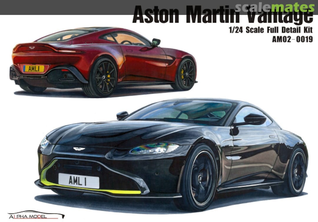 Boxart Aston Martin Vantage AM02-0019 Alpha Model Boxart Aston Martin Vantage AM02-0019 Alpha Model