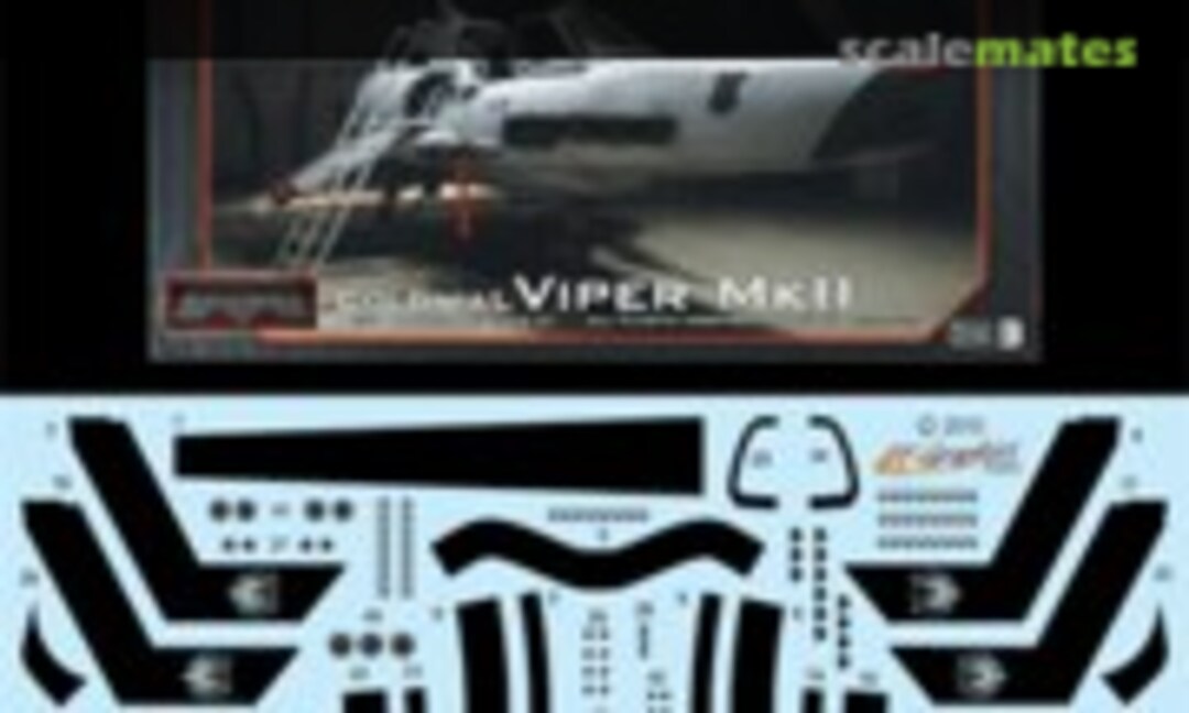 1:32 MK II Viper Stripe Decals - Black (JT-Graphics JTG-MM01-Bk) JTG-MM01-Bk