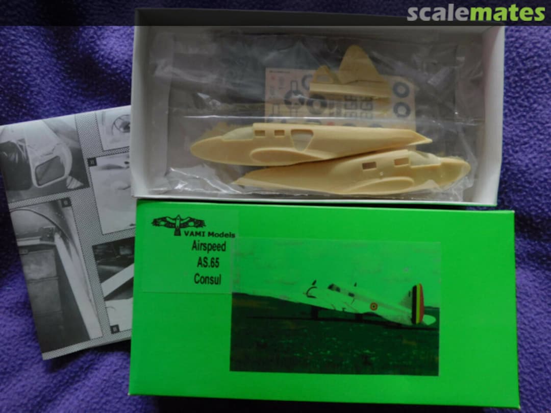 Boxart Airspeed AS.65 Consul VAMI Models Boxart Airspeed AS.65 Consul VAMI Models