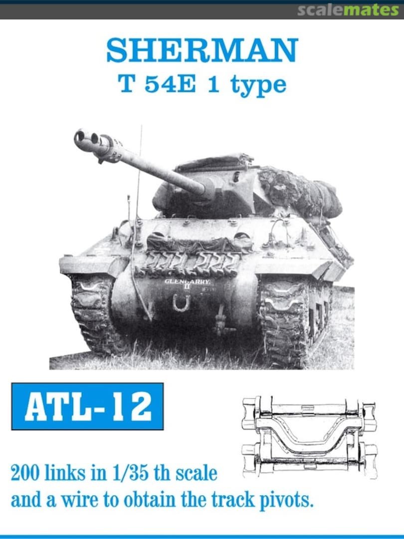 Boxart Sherman T 54E I type ATL-12 Friulmodel Boxart Sherman T 54E I type ATL-12 Friulmodel
