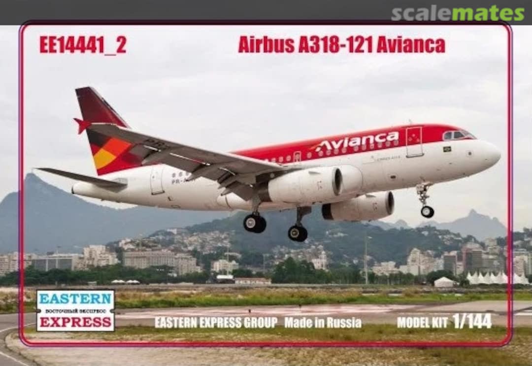 Boxart A318-121 AVIANCA AIRLINES 14441_2 Eastern Express Boxart A318-121 AVIANCA AIRLINES 14441_2 Eastern Express