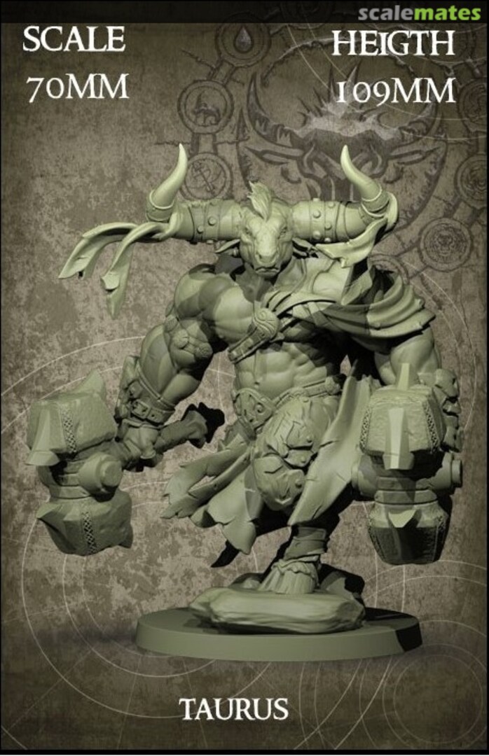 Boxart Taurus 70mm Scale - 1 miniature WOZ70TAU01 Yedharo models Boxart Taurus 70mm Scale - 1 miniature WOZ70TAU01 Yedharo models