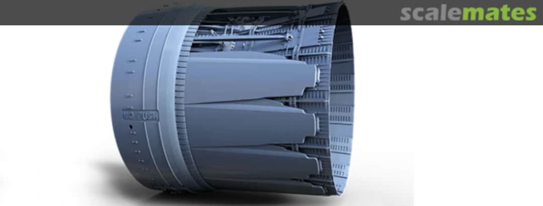 Boxart F-100 PW-229 UNMOUNTED OPEN NOZZLE for F-15 248 Tecnikit Boxart F-100 PW-229 UNMOUNTED OPEN NOZZLE for F-15 248 Tecnikit