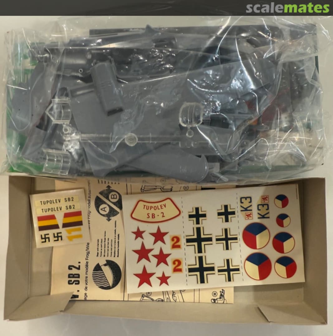 Contents Tupolev SB-2 "Katyuska" F176 FROG