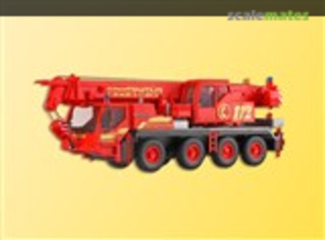 Boxart Crane truck fire department LIEBHERR LTM 1050/4 13041 Kibri Boxart Crane truck fire department LIEBHERR LTM 1050/4 13041 Kibri