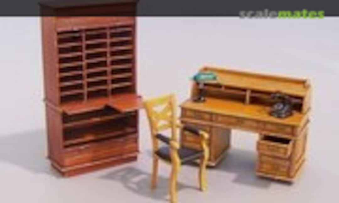 1:35 Office Furniture (PlusModel 163) 163