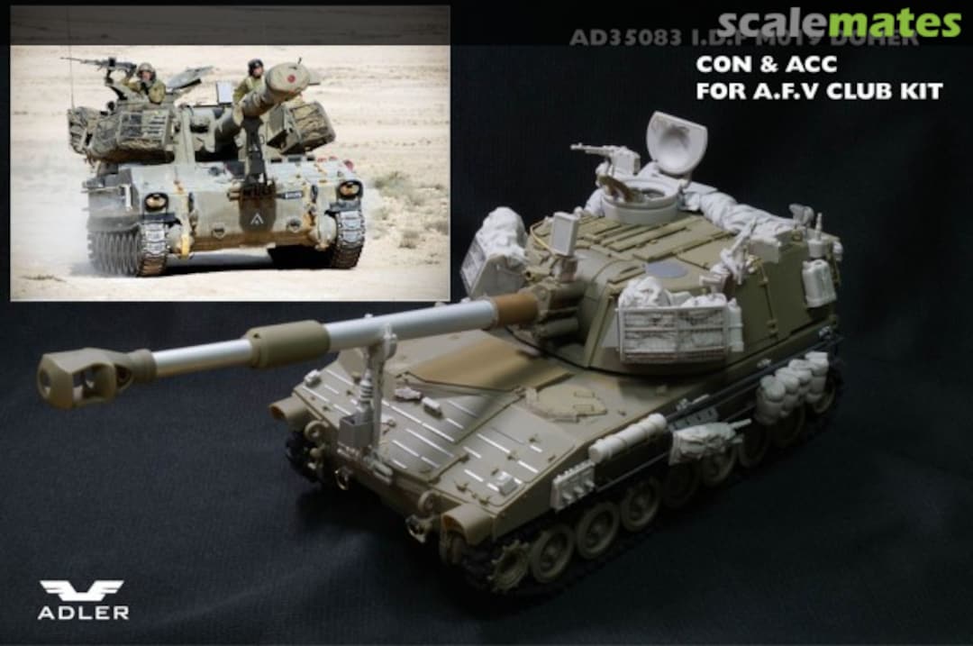 Boxart M-109 IDF DOHER CON & ACC AD35083 Adler Boxart M-109 IDF DOHER CON & ACC AD35083 Adler