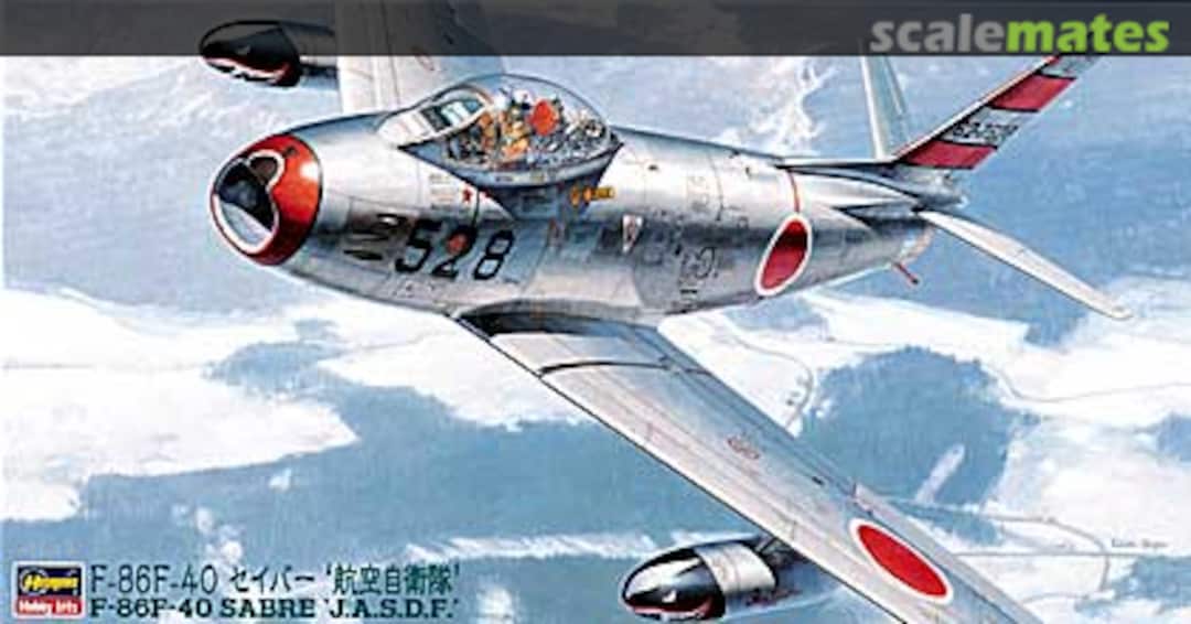 Boxart F-86F-40 Sabre 'J.A.S.D.F.' 07514 Hasegawa Boxart F-86F-40 Sabre 'J.A.S.D.F.' 07514 Hasegawa