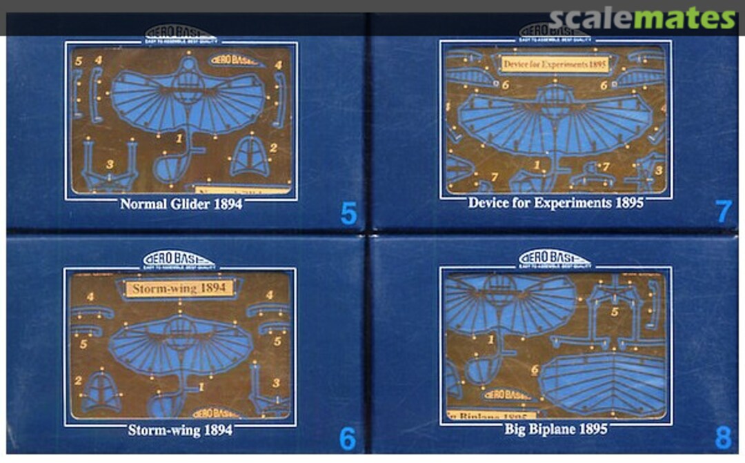 Boxart Lilienthal Set 2 (4 pieces) LS2 Aerobase Boxart Lilienthal Set 2 (4 pieces) LS2 Aerobase