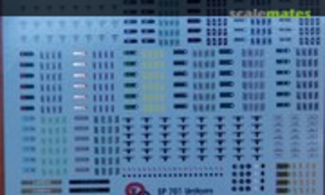 1:35 Uniformabzeichen der Wehrmacht No 1 (Peddinghaus-Decals EP 701) EP 701