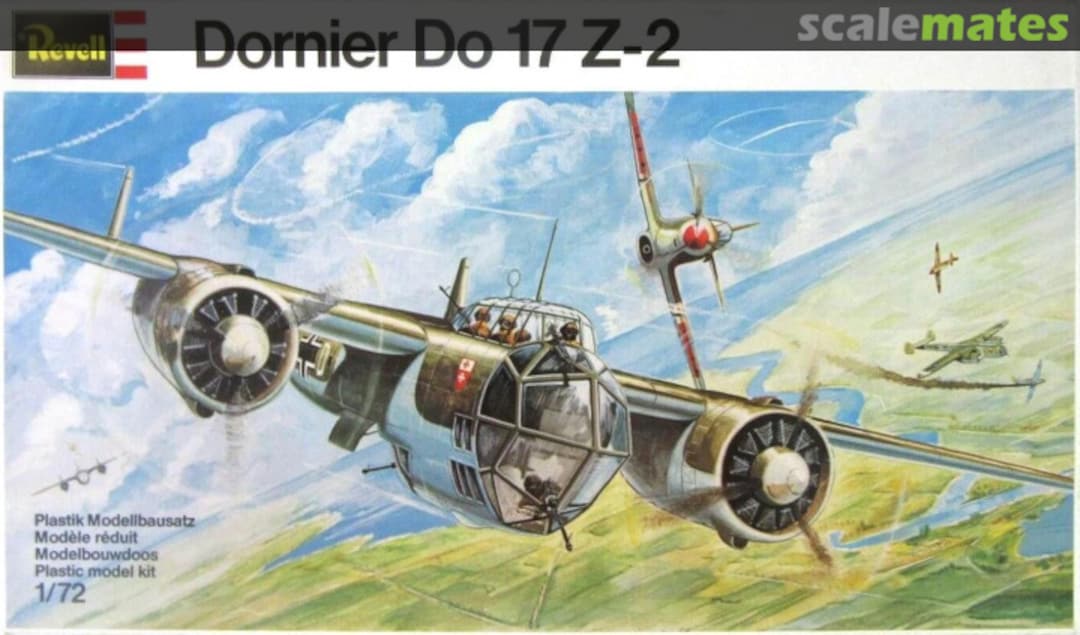 Boxart Dornier Do 17 Z-2 4337 Revell Boxart Dornier Do 17 Z-2 4337 Revell