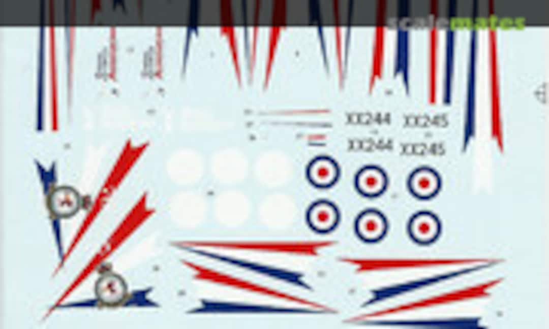 1:48 BAe Hawk T.1A Squadron, 4 FTS RA (Xtradecal X48-095) X48-095