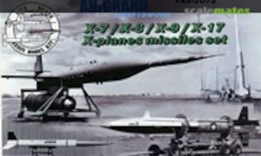 1:72 X-7 / X-8 / X-9 / X-17 X-planes missiles set (Anigrand Craftswork AA-2072)