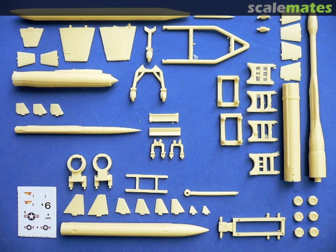 Contents X-7 / X-8 / X-9 / X-17 X-planes missiles set AA-2072 Anigrand Craftswork Contents X-7 / X-8 / X-9 / X-17 X-planes missiles set AA-2072 Anigrand Craftswork