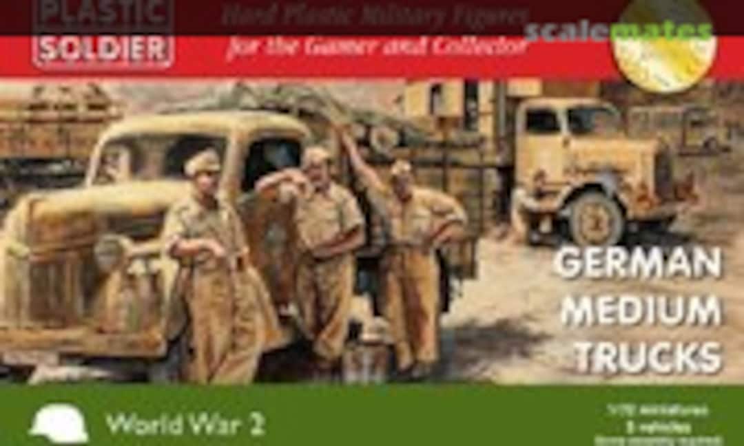 1:72 German Medium Trucks (Plastic Soldier WW2V20020) WW2V20020