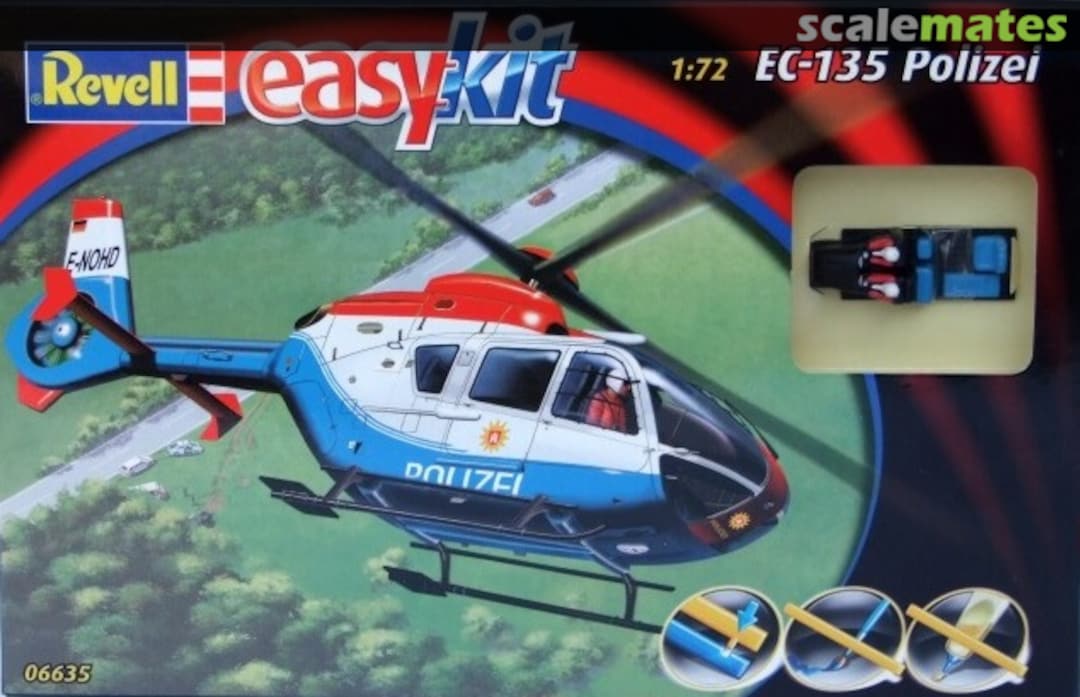 Boxart EC-135 Polizei 06635 Revell Boxart EC-135 Polizei 06635 Revell