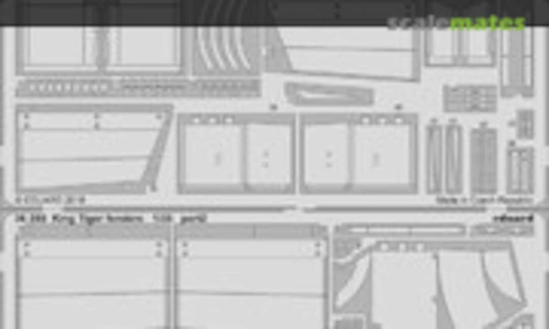 1:35 King Tiger fenders (Eduard 36388) 36388