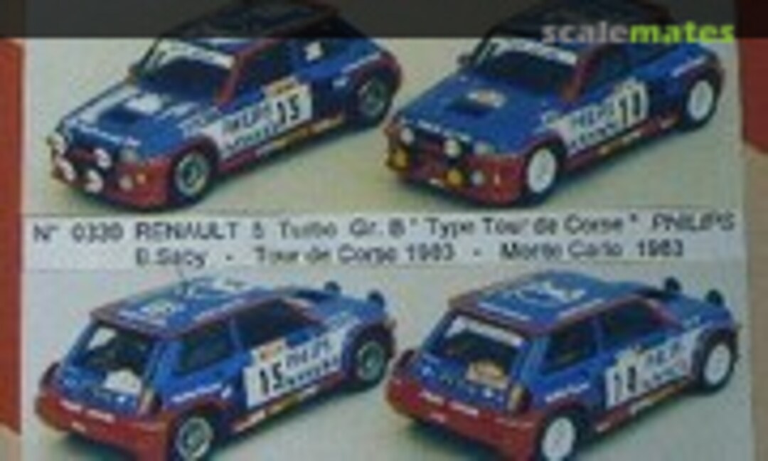 Renault 5 Turbo &quot;Philips&quot; (Mini Racing 330A)