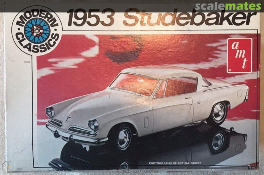 Boxart 1953 Studebaker T396 AMT Boxart 1953 Studebaker T396 AMT