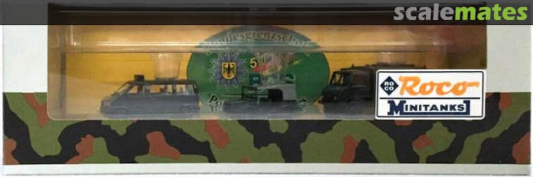 Boxart BGS-Set "50 Jahre Bundesgrenzschutz" 668 Roco Minitanks Boxart BGS-Set "50 Jahre Bundesgrenzschutz" 668 Roco Minitanks