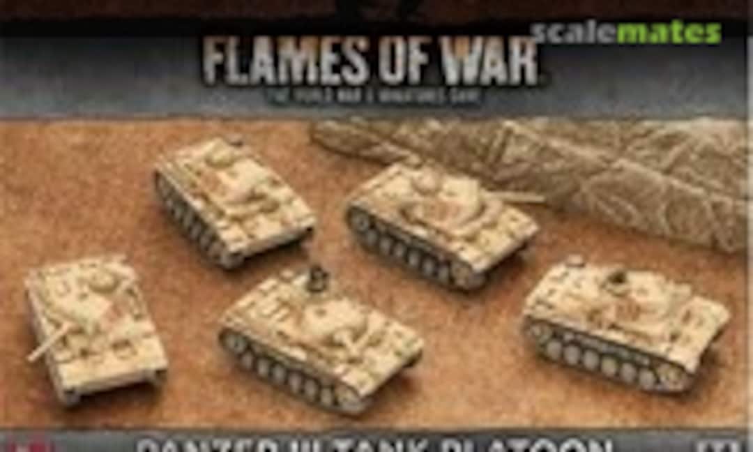 Flames Of War: Panzer III Tank Platoon (Flames of War GBX96)