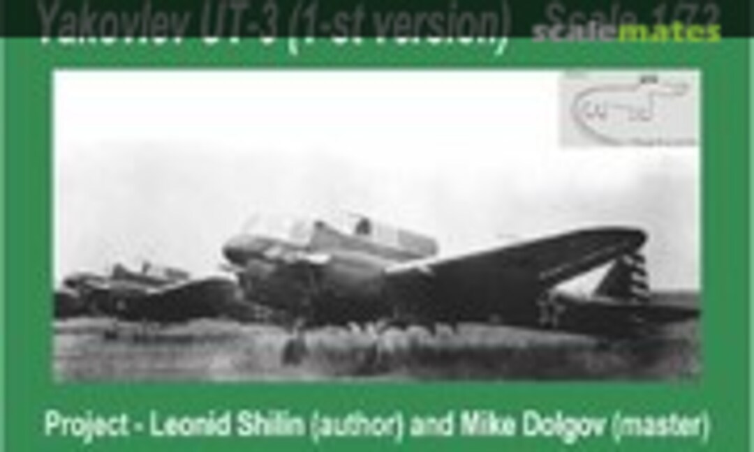 1:72 Yakovlev UT-3 (Croco Models CMD7224) CMD7224