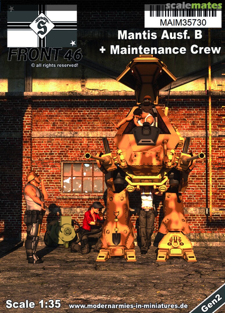 Boxart Mantis Ausf. B + Maintenance Crew MAIM35730 MAiM
