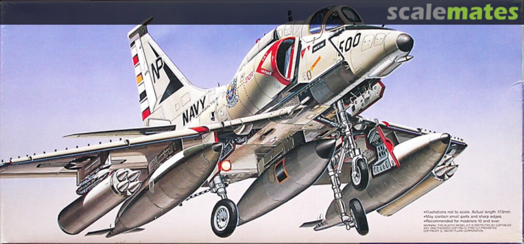 Boxart A-4 Skyhawk Super F "Last cruise" 35132 Fujimi Boxart A-4 Skyhawk Super F "Last cruise" 35132 Fujimi