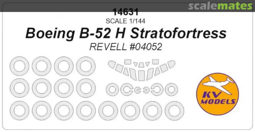Boxart Boeing B-52 H Stratoforttress 14631 KV Models